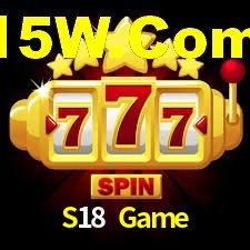 S18 Game App Interface